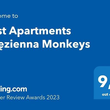Best Apartments Wiezienna Monkeys 브로츠와프 외부 사진